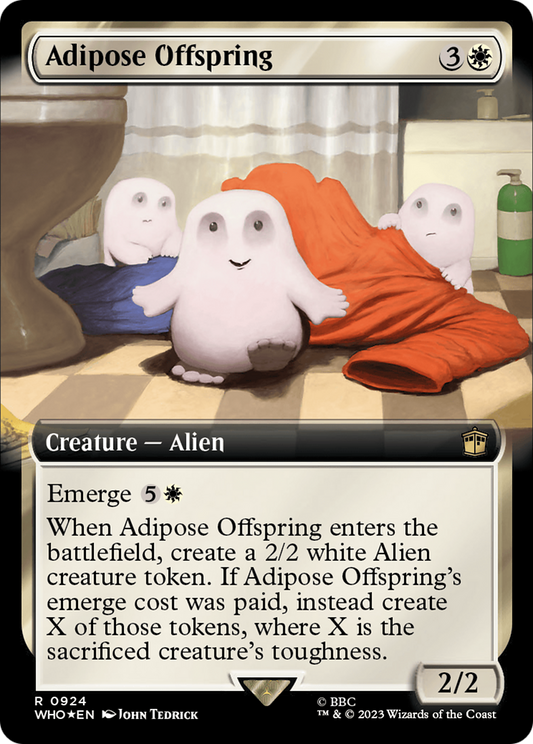 Adipose Offspring (Extended Art) (924) Surge Foil - Doctor Who