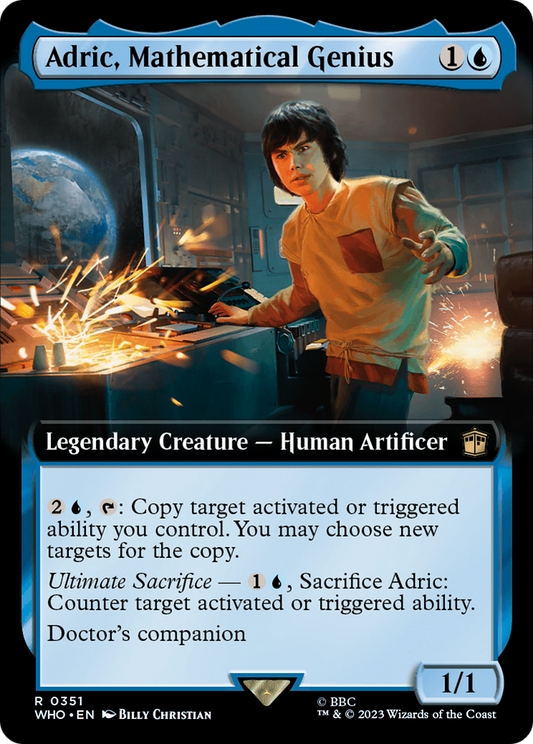 Adric, Mathematical Genius (Extended Art) (351) - Doctor Who