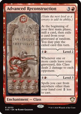 Advanced Reconstruction (030) - Commander: Secrets of Strixhaven