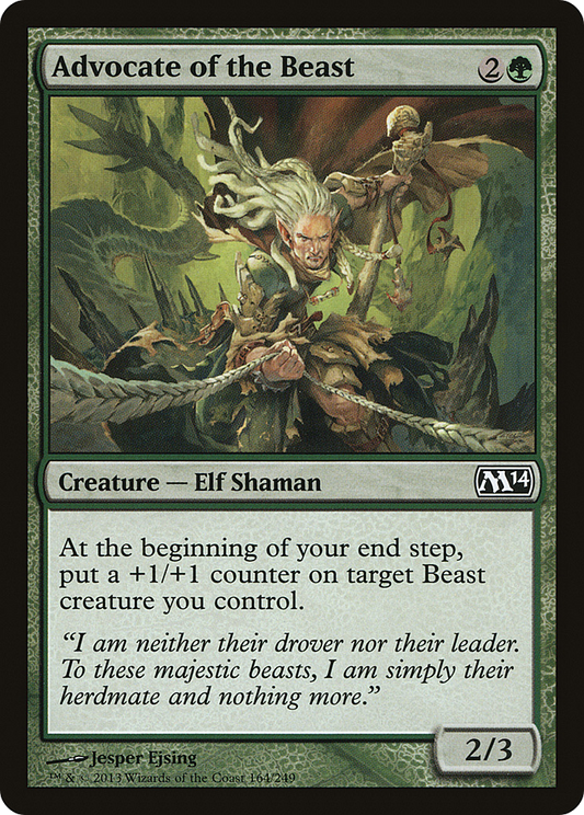 Advocate of the Beast (164) Foil - Magic 2014