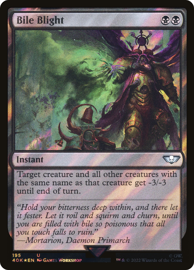 Bile Blight (195) Surge Foil - Warhammer 40,000 Commander