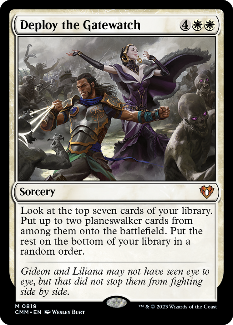 Deploy the Gatewatch [Commander Masters] | Silver Goblin