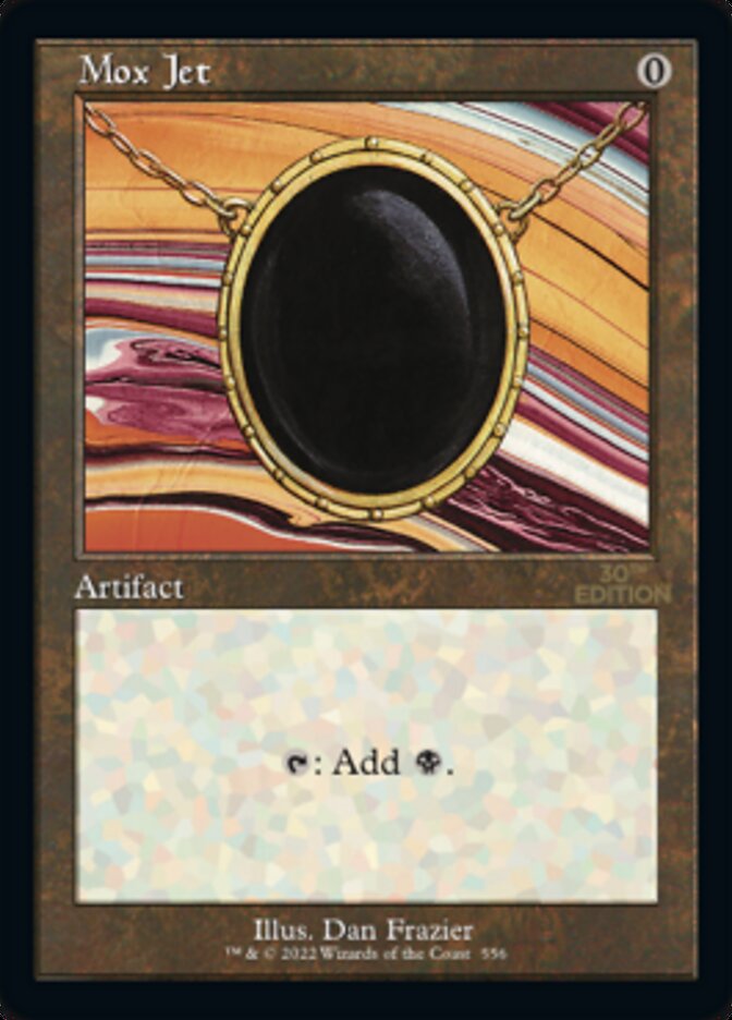 Mox Jet (Retro) (556) - 30th Anniversary Edition