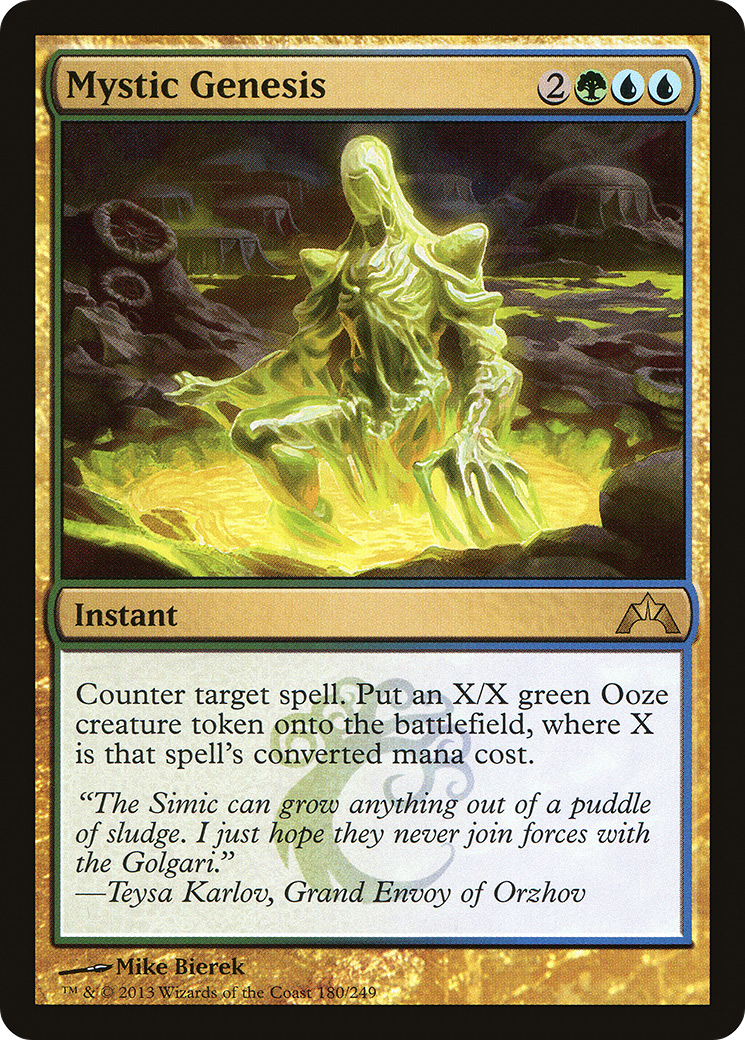 Mystic Genesis (180) Foil - Gatecrash