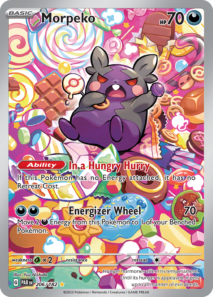 Morpeko (206/182) [Scarlet & Violet: Paradox Rift] | Silver Goblin