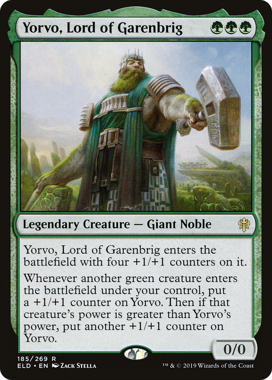 Yorvo, Lord of Garenbrig (185) - Throne of Eldraine
