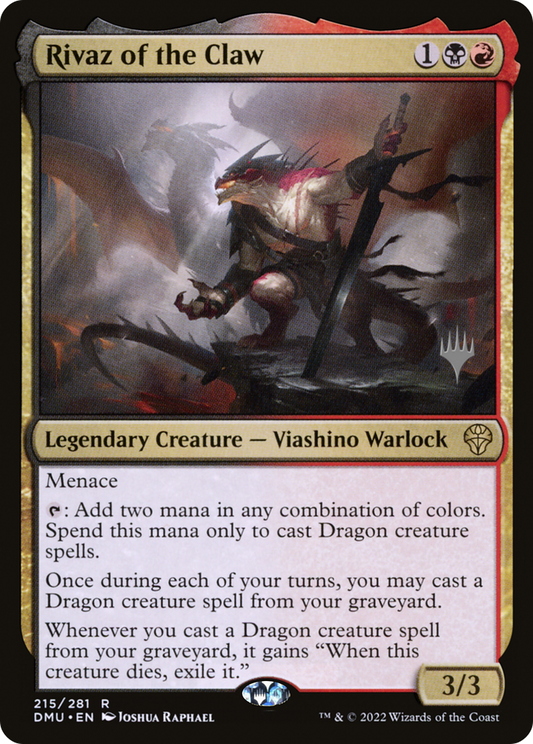 Rivaz of the Claw (Promo Pack) [Dominaria United Promos] Foil