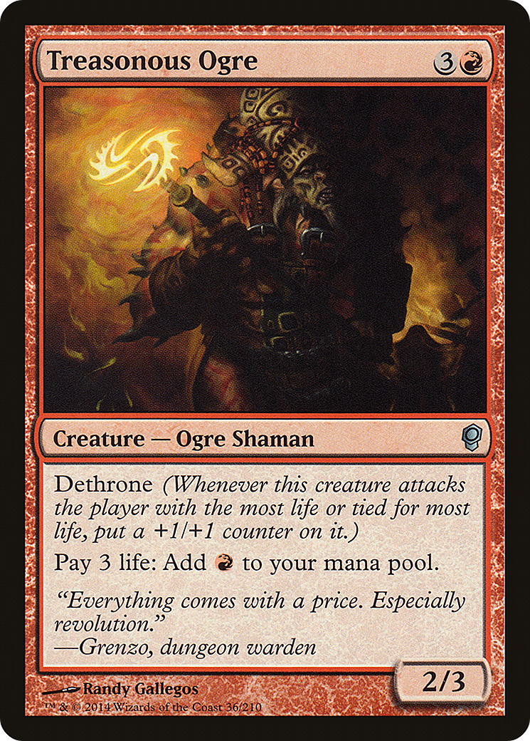 Treasonous Ogre (036) - Conspiracy