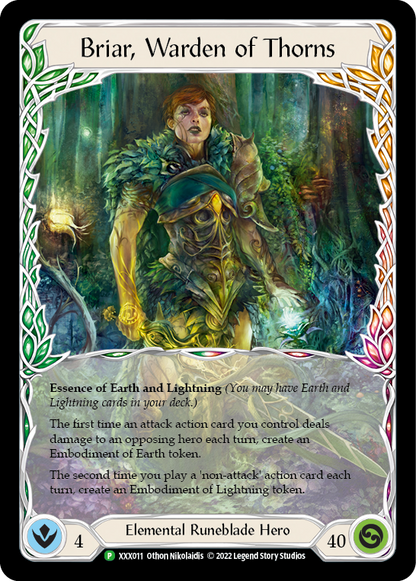 Briar // Briar, Warden of Thorns (XXX011/XXX012) - FaB Promos