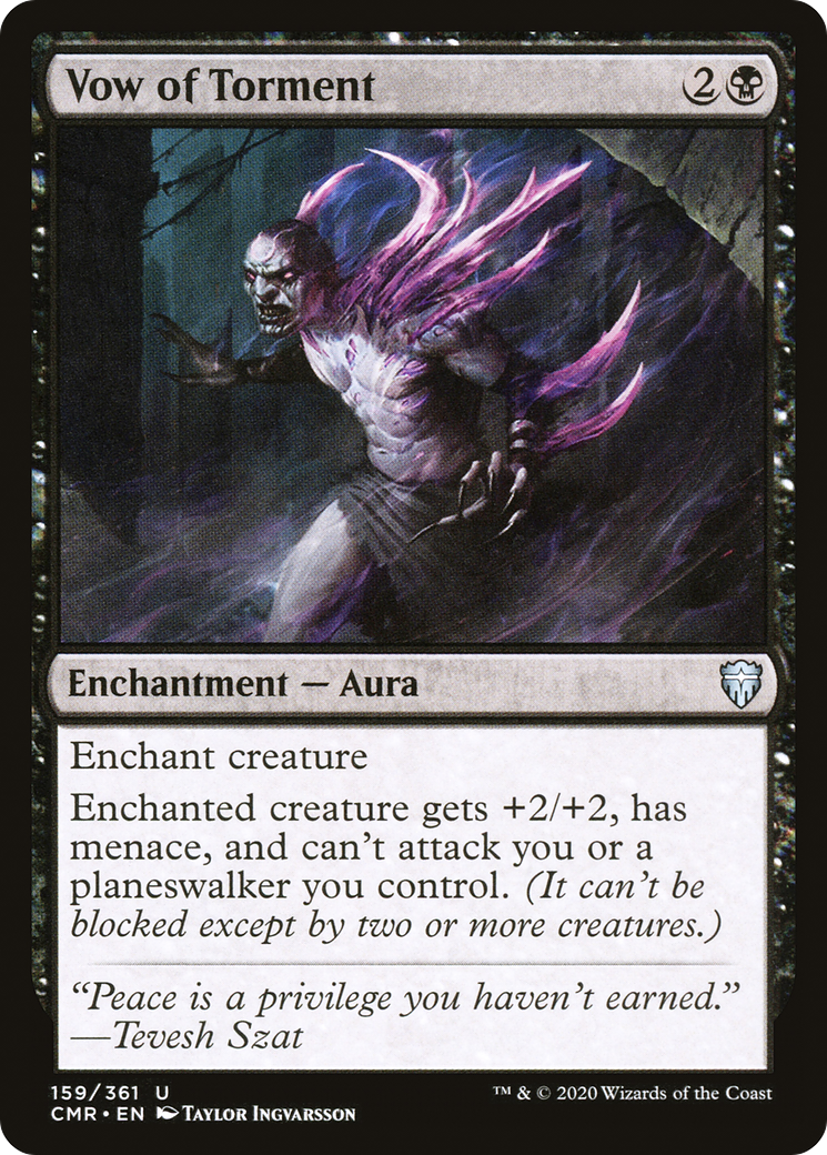 Vow of Torment (159) Foil - Commander Legends