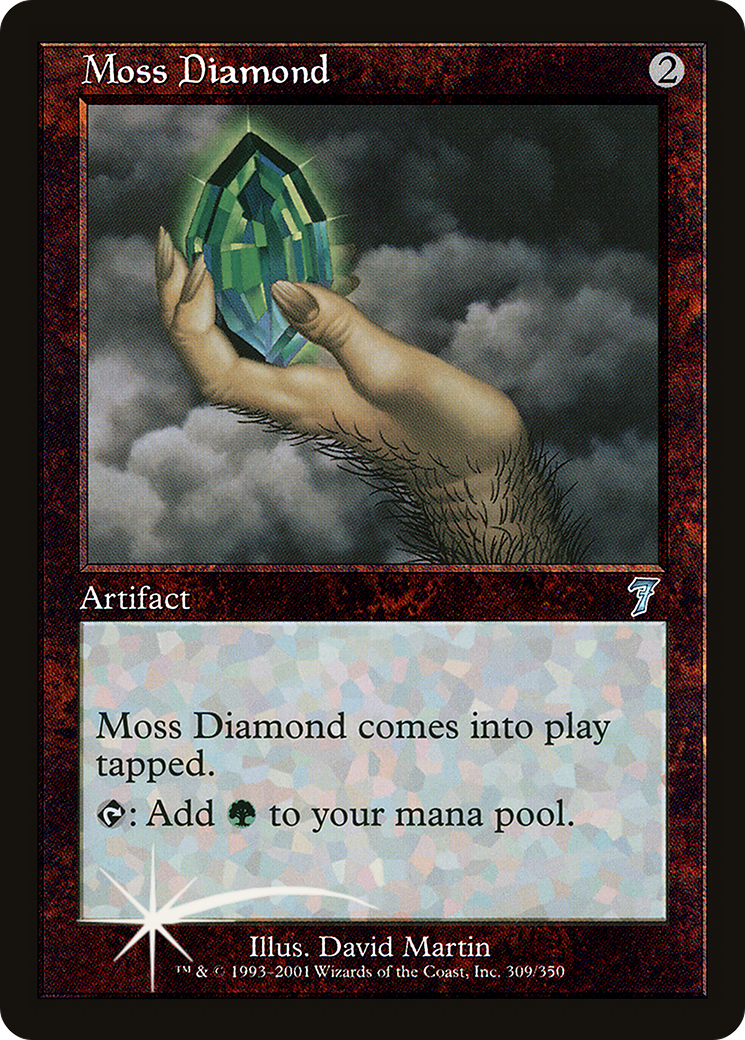 Moss Diamond (309) - Seventh Edition