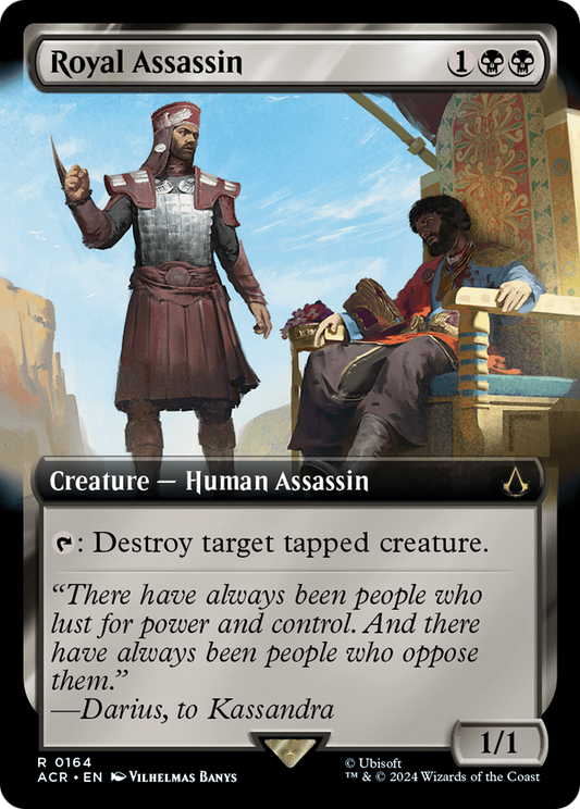 Royal Assassin (Extended Art) (164) Foil - Assassin's Creed