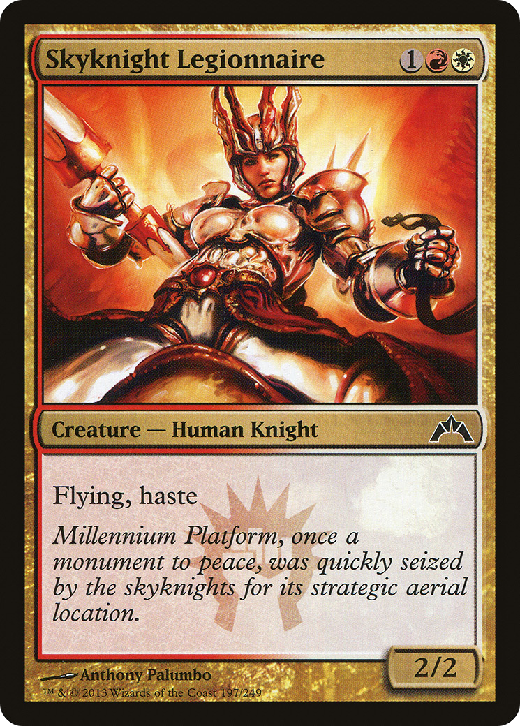 Skyknight Legionnaire (197) Foil - Gatecrash