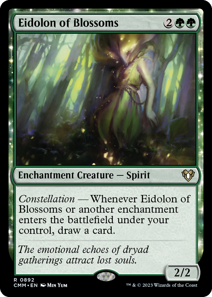 Eidolon of Blossoms [Commander Masters] | Silver Goblin