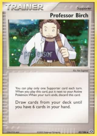 Professor Birch (82/106) (2006) [Professor Program Promos] | Silver Goblin