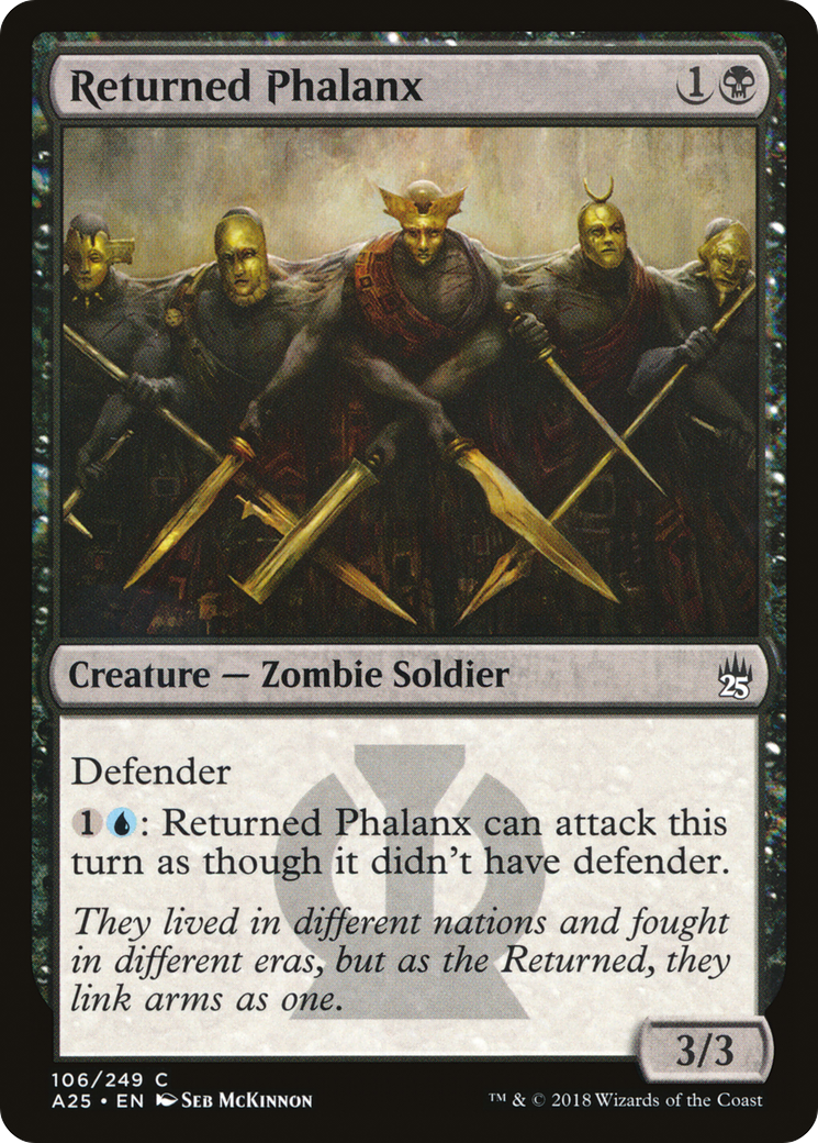 Returned Phalanx (106) Foil - Masters 25