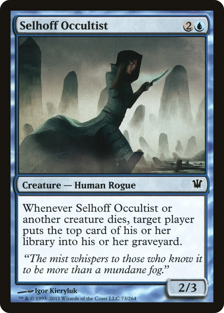 Selhoff Occultist (073) Foil - Innistrad