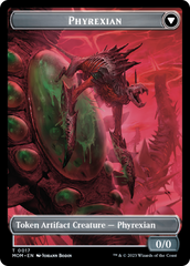 Incubator // Phyrexian (17) Double-Sided Token [March of the Machine Tokens] | Silver Goblin