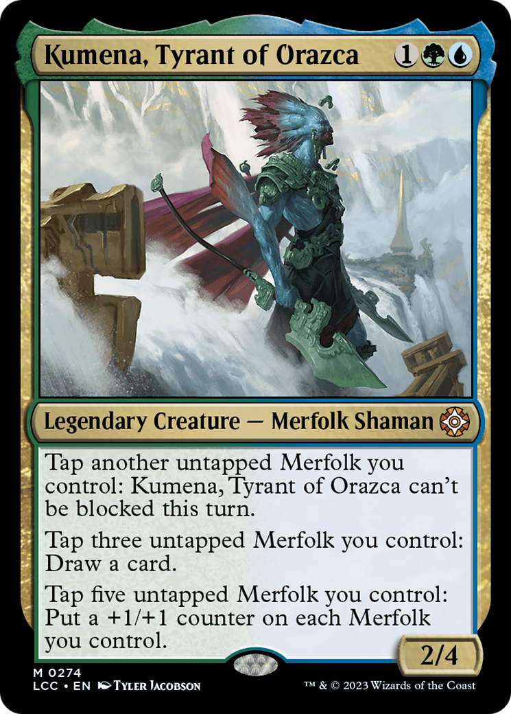 Kumena, Tyrant of Orazca (274) - The Lost Caverns of Ixalan Commander