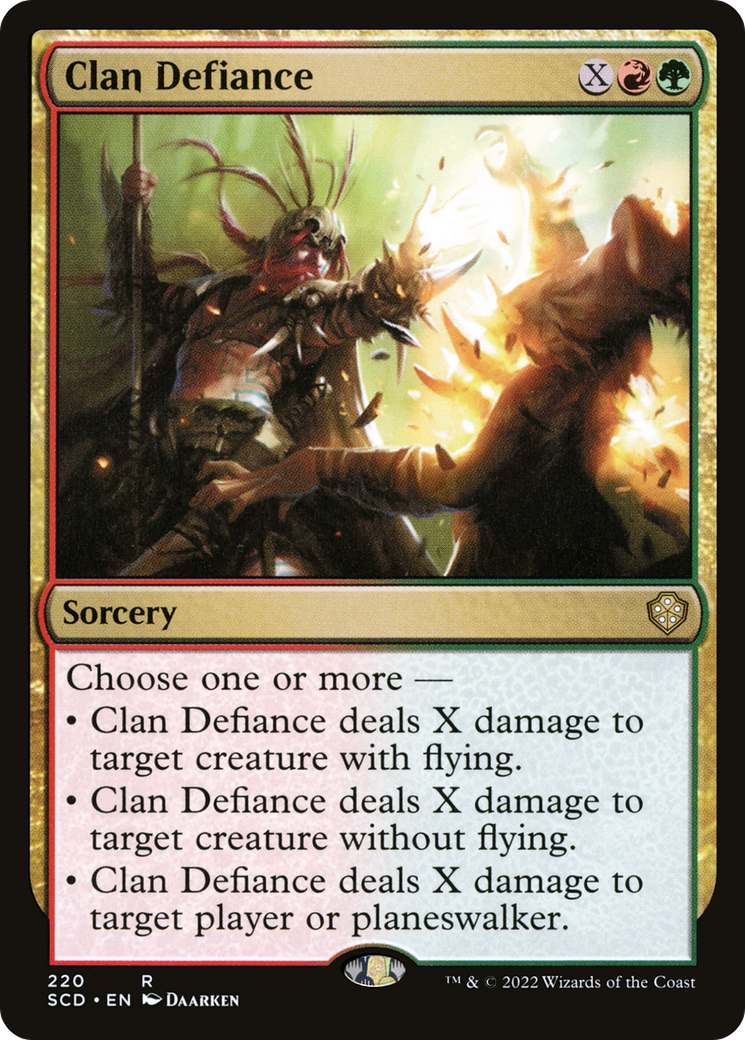 Clan Defiance (220) - Starter Commander Decks