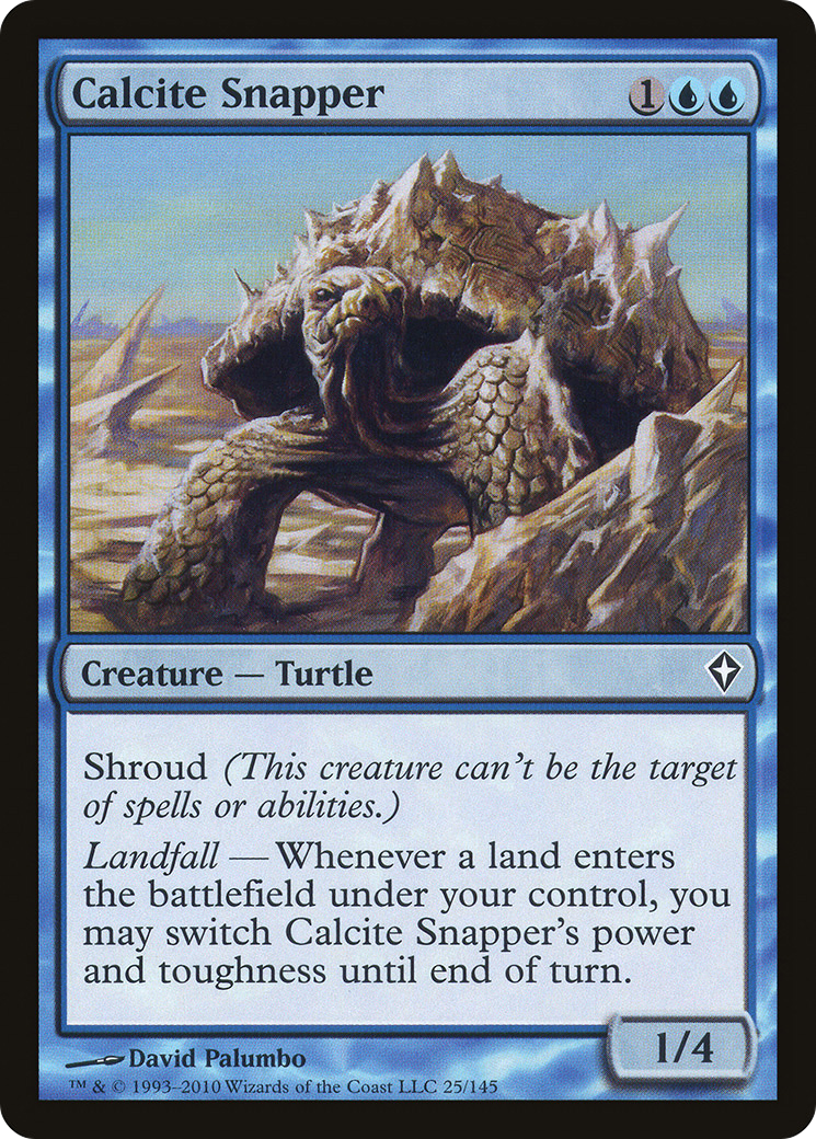 Calcite Snapper [Worldwake] Foil