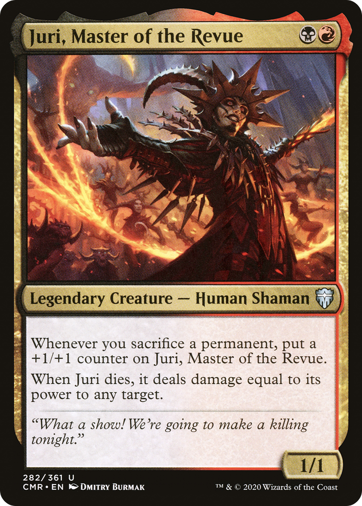 Juri, Master of the Revue (282) Foil - Commander Legends