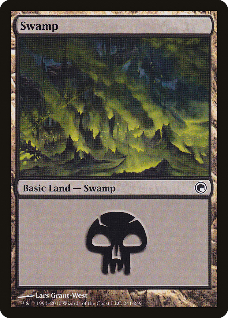 Swamp (241) - Scars of Mirrodin