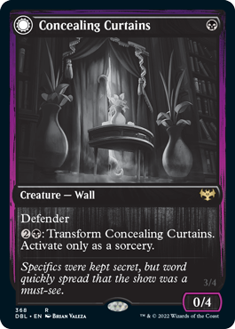 Concealing Curtains // Revealing Eye (368) - Innistrad: Double Feature