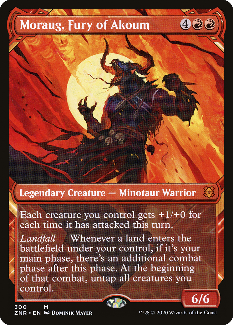 Moraug, Fury of Akoum (Showcase) (300) - Zendikar Rising