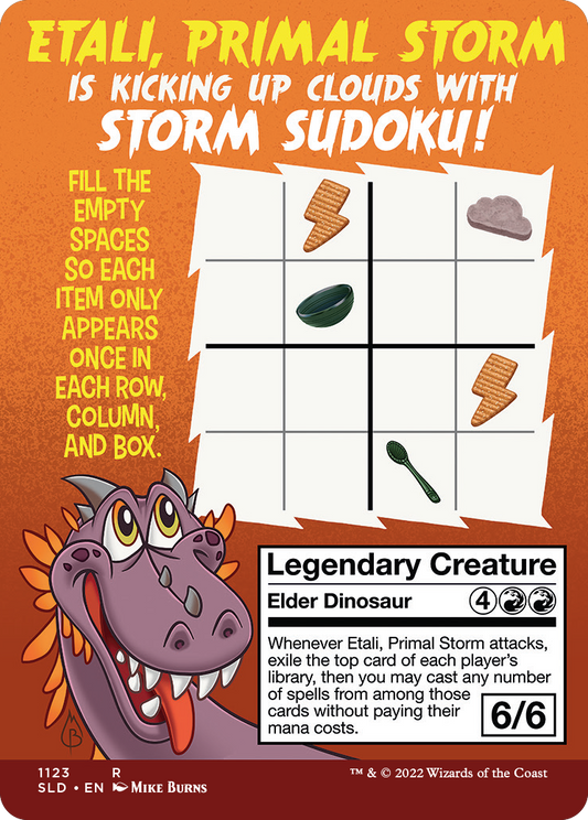 Etali, Primal Storm // Etali, Primal Storm (1123) - Secret Lair Drop