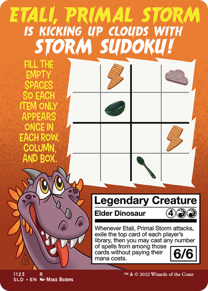 Etali, Primal Storm // Etali, Primal Storm (1123) Foil - Secret Lair Drop