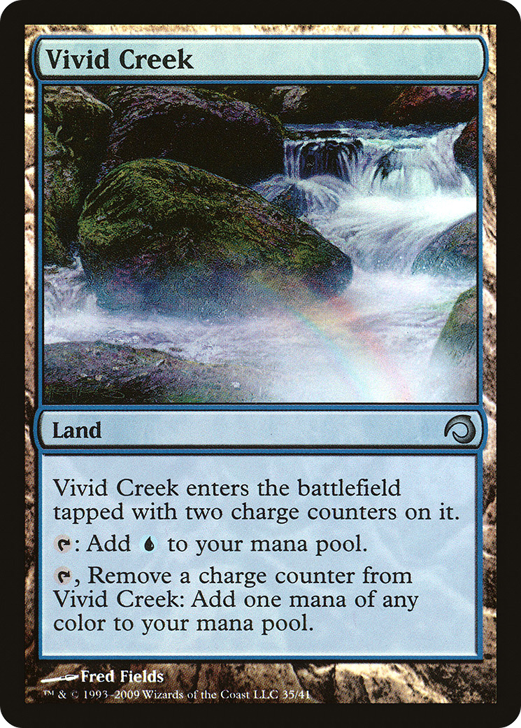 Vivid Creek (035) Foil - Premium Deck Series: Slivers