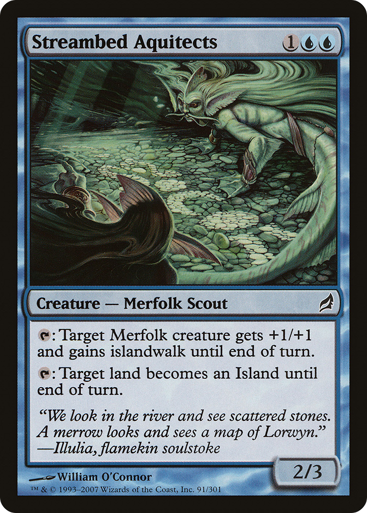 Streambed Aquitects (091) - Lorwyn