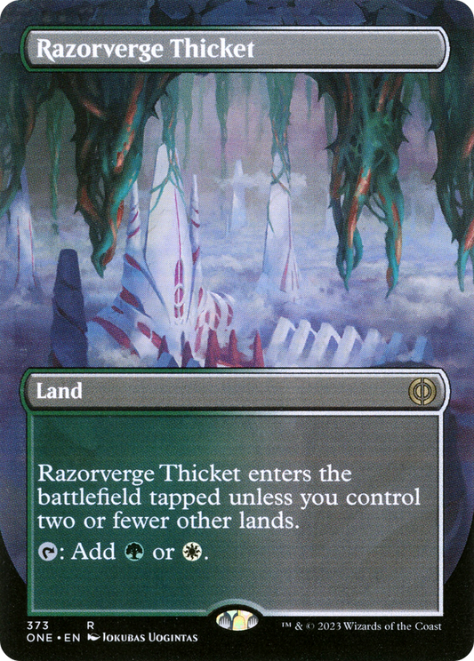 Razorverge Thicket (373) - Phyrexia: All Will Be One