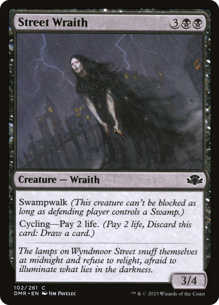 Street Wraith [Dominaria Remastered] | Silver Goblin