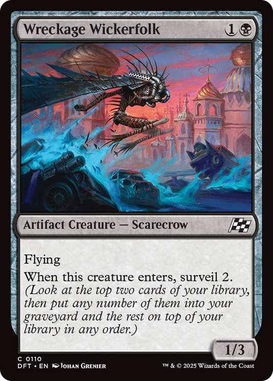 Wreckage Wickerfolk Foil (110) - Aetherdrift