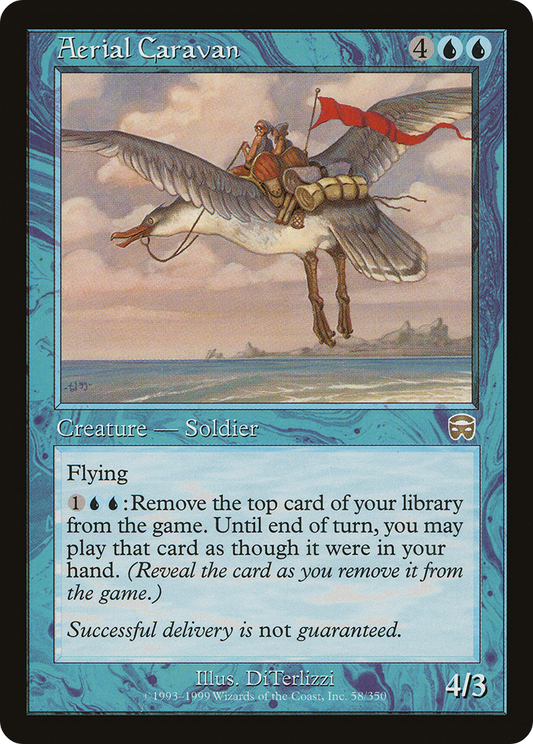 Aerial Caravan (058) Foil - Mercadian Masques