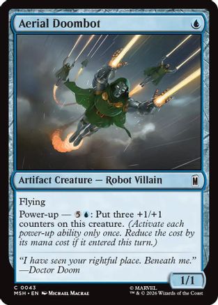Aerial Doombot (043) - Marvel Super Heroes