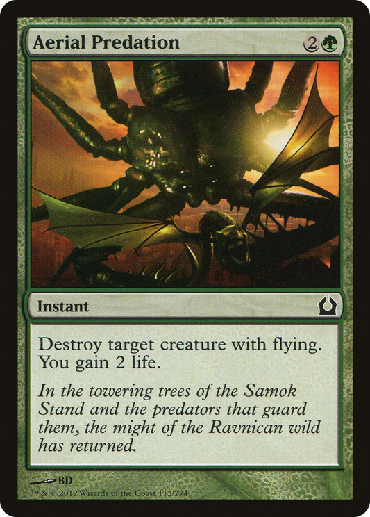 Aerial Predation (113) Foil - Return to Ravnica