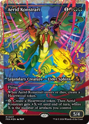 Aerid Konstrari (Showcase) (417) Fracture Foil - Reality Fracture