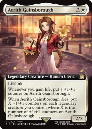 Aerith Gainsborough (Extended Art) (423) Foil - FINAL FANTASY