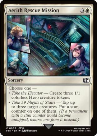 Aerith Rescue Mission (005) Foil - FINAL FANTASY