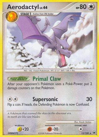 Aerodactyl (15) Reverse Holofoil - Majestic Dawn