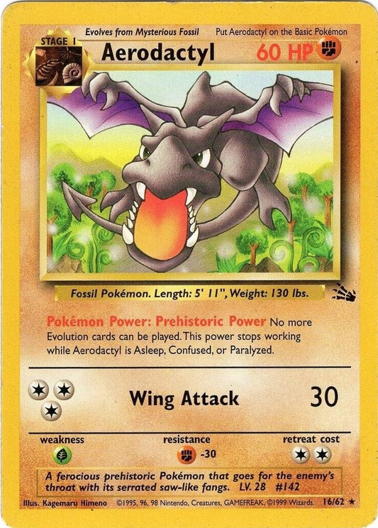 Aerodactyl (16) (Unlimited) - Fossil
