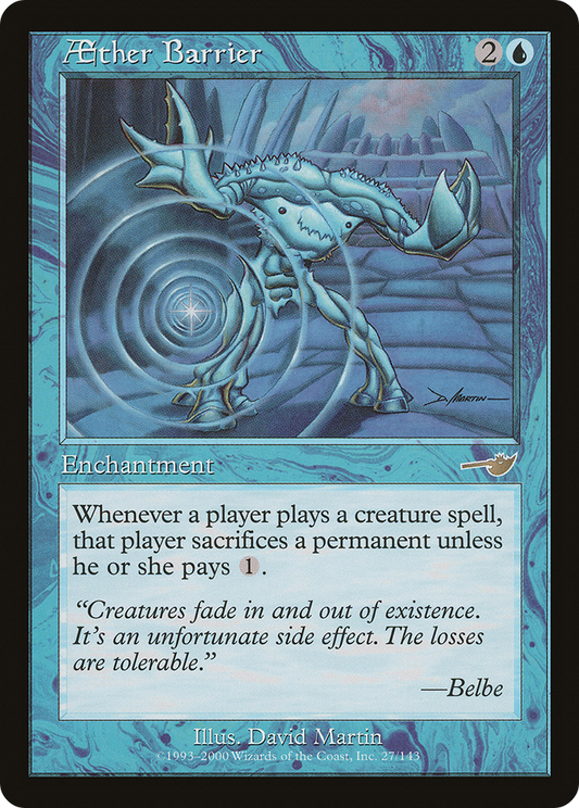 Aether Barrier (027) - Nemesis