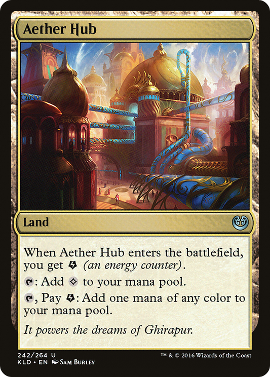 Aether Hub (242) Foil - Kaladesh