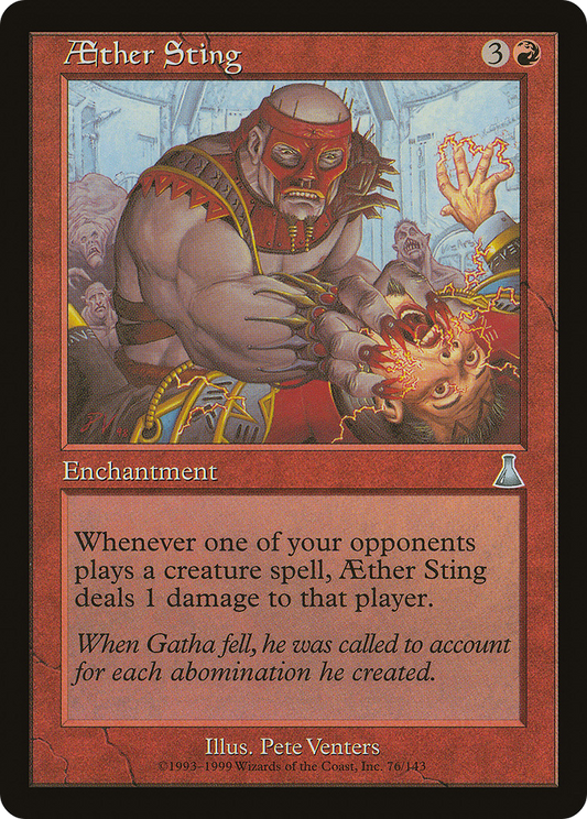Aether Sting (076) - Urza's Destiny