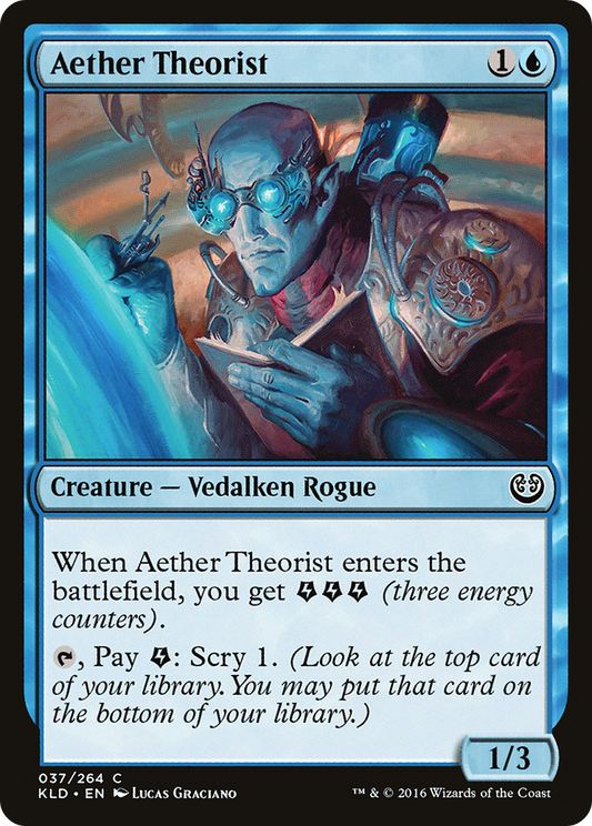Aether Theorist (037) Foil - Kaladesh