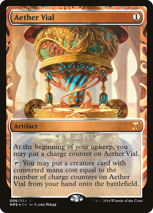 Aether Vial (006) Foil - Kaladesh Inventions