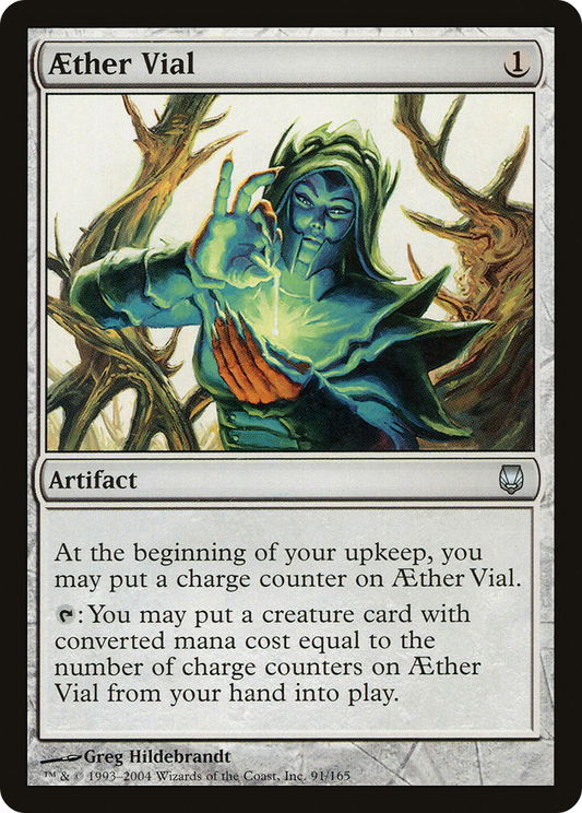 Aether Vial (091) - Darksteel